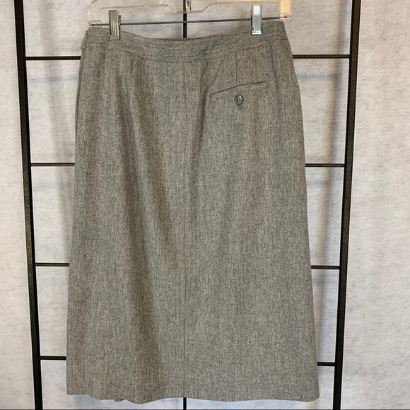 LIZ CLAIBORNE Vintage Wool Blend Skirt Women's Size 12 - Picture 2 of 10